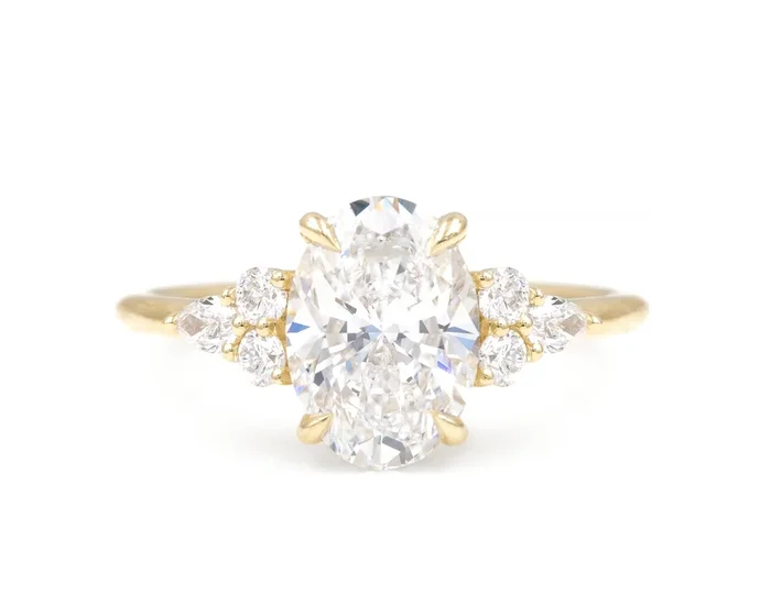 2-Carat Oval Diamond Marit Ring