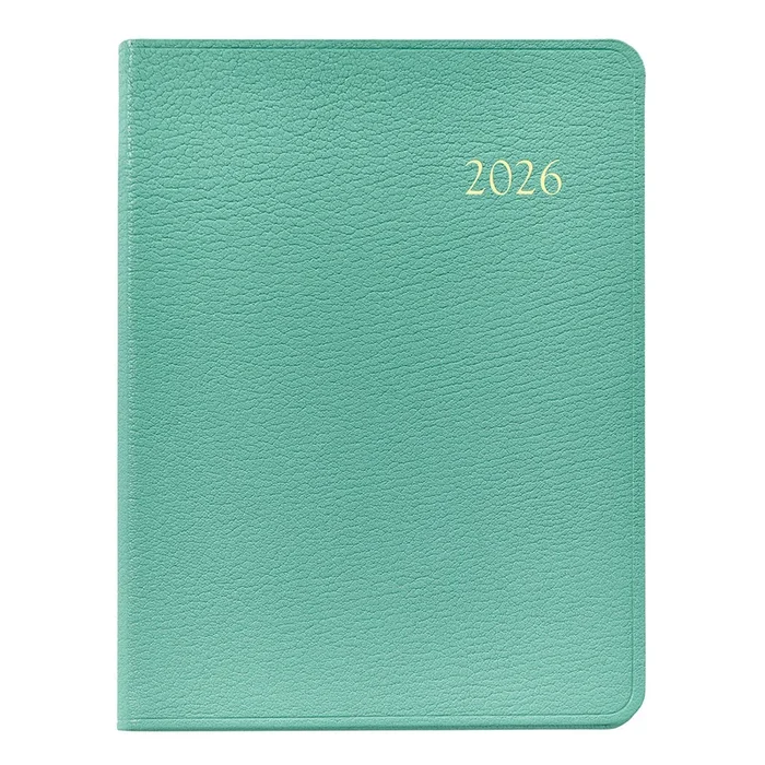 2026 Desk Diary, Robins Egg Blue