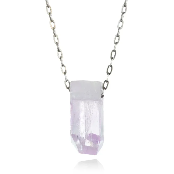 26mm Kunzite Crystal Necklace