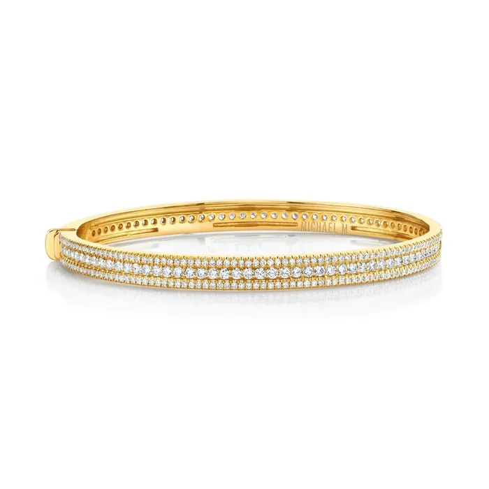 3.05ctw Diamond Europa Bangle