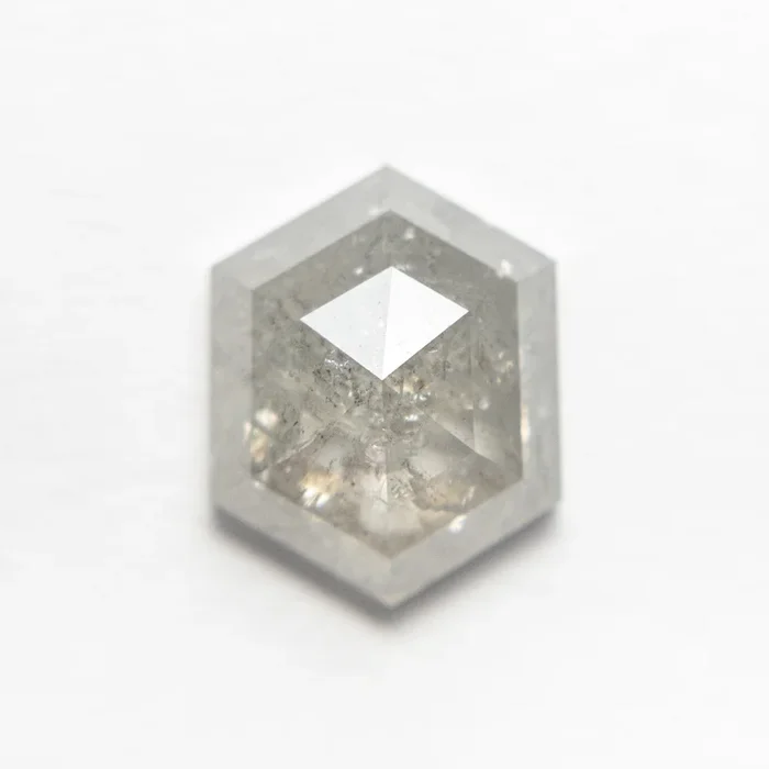 3.26ct 10.86×8.67×4.37mm Hexagon Rosecut 19619-02