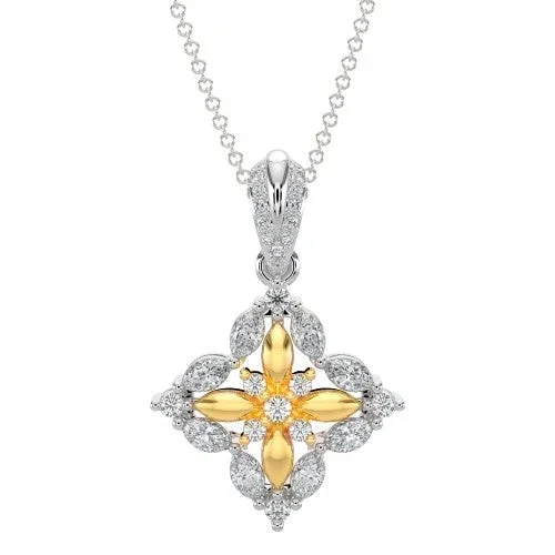 3/4ctw Diamond Pendant