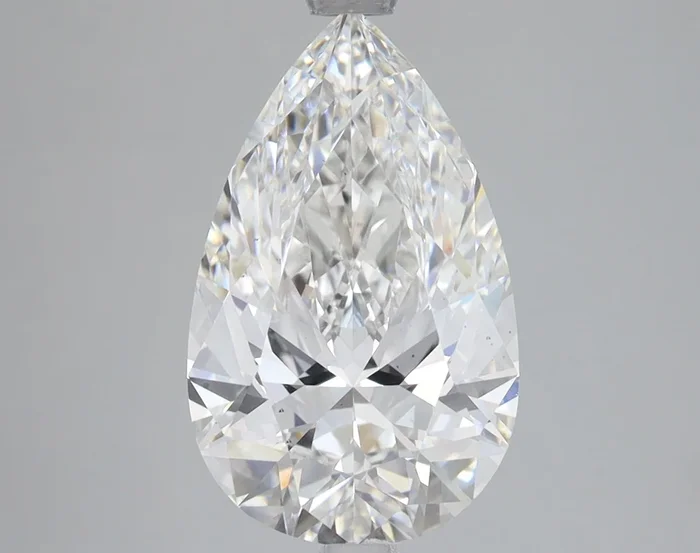 3.73 Carat Pear Diamond