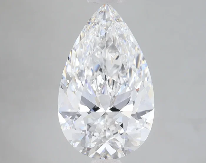 3.78 Carat Pear Diamond