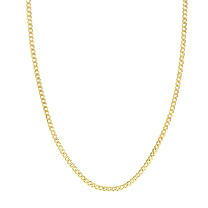 3.7mm 24″ Curb Link Chain