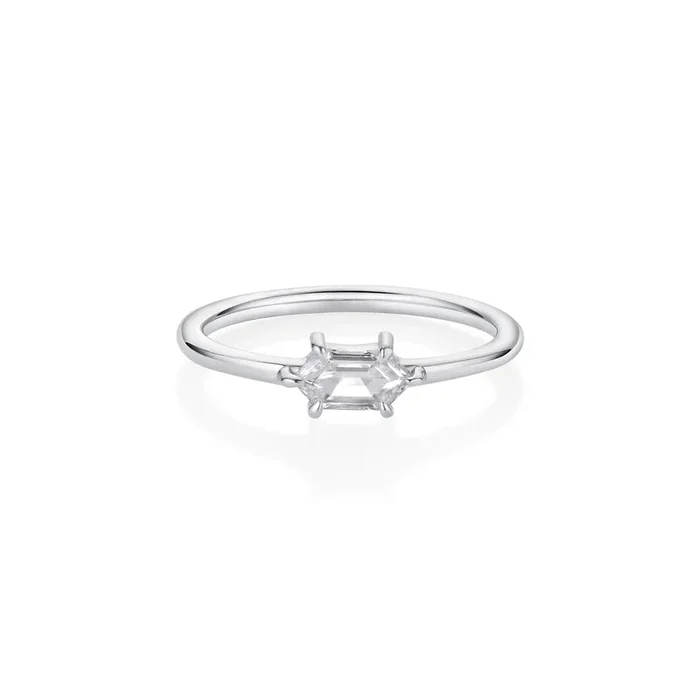 .37ct Mini Bullet Diamond Ring