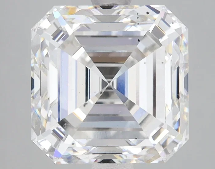 4.08 Carat Asscher Diamond