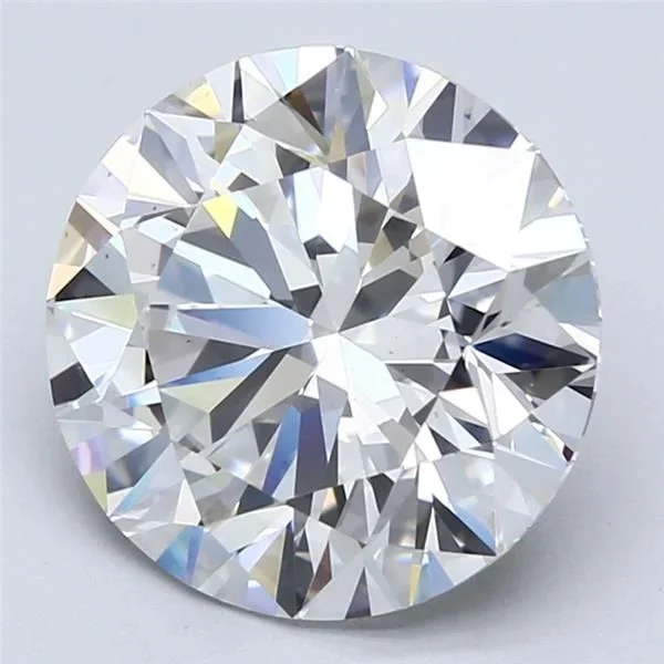 4.46 Carat Round Lab Diamond