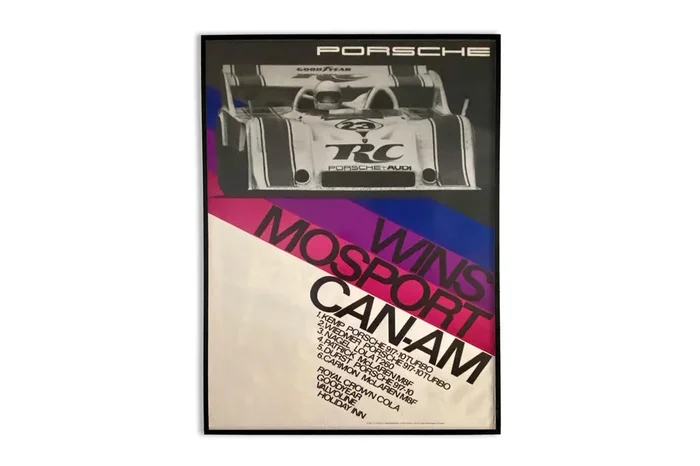 #400 – Vintage Racing Poster Porsche Mosport Can-Am 1973