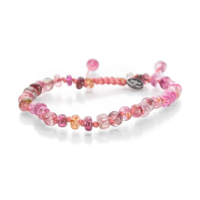 4mm Pink Tourmaline Bracelet