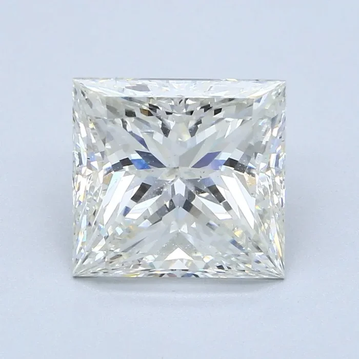 5.01 Carat I SI2 Princess Cut Diamond