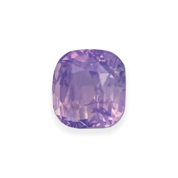 5.17ct UNHEATED CUSHION BRILLIANT CUT PURPLE-PINK SAPPHIRE – SRI LANKA