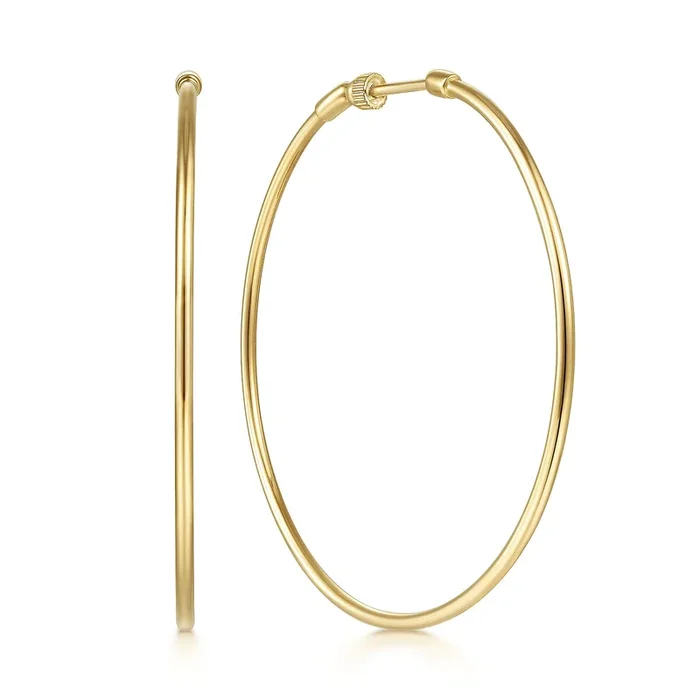 50MM Classic Hoop Earrings