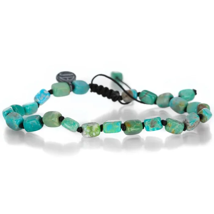 5mm Arizona Turquoise Bead Bracelet
