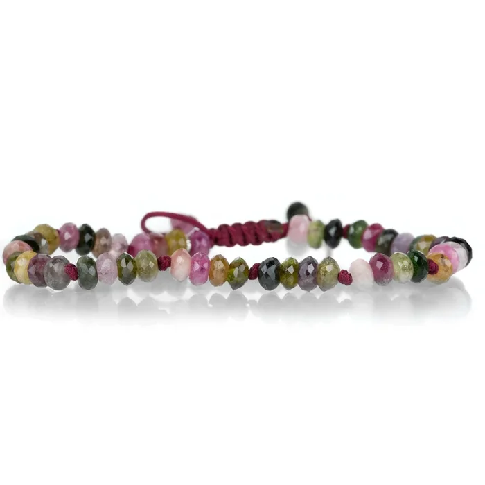 5mm Multicolor Tourmaline Bracelet