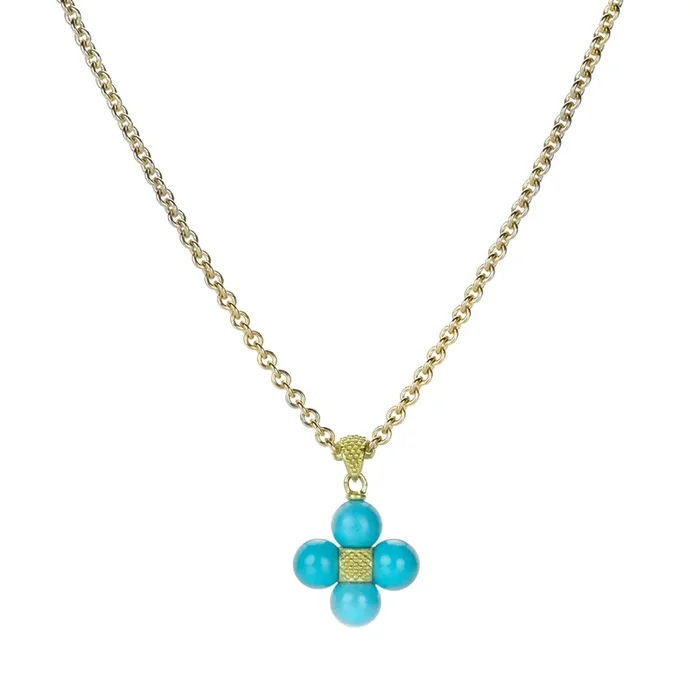 5mm Turquoise Sequence Pendant