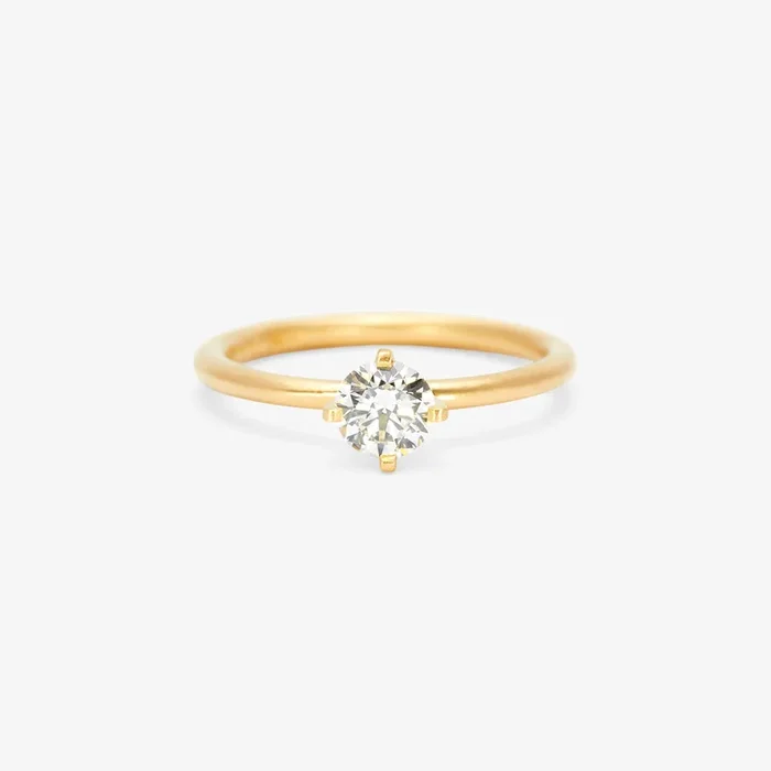 5mm White Diamond Noble Ring | R11706W