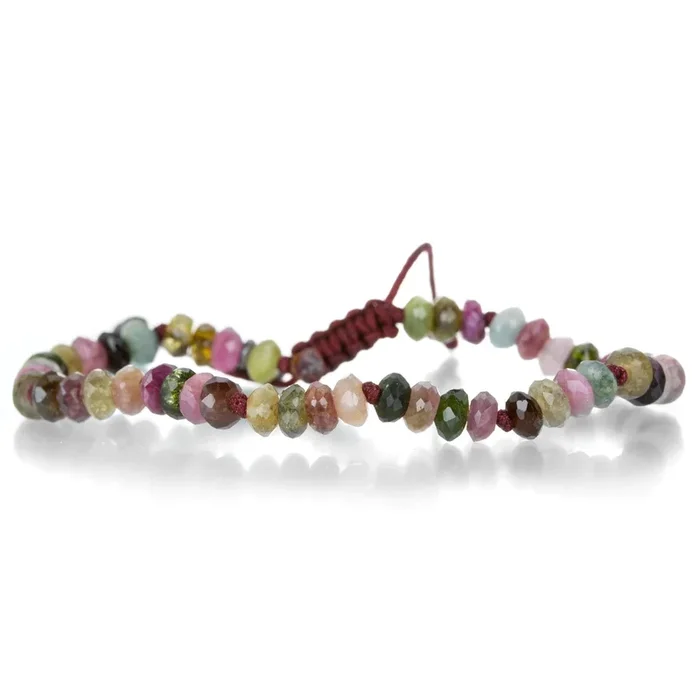 6mm Multicolored Tourmaline Bracelet