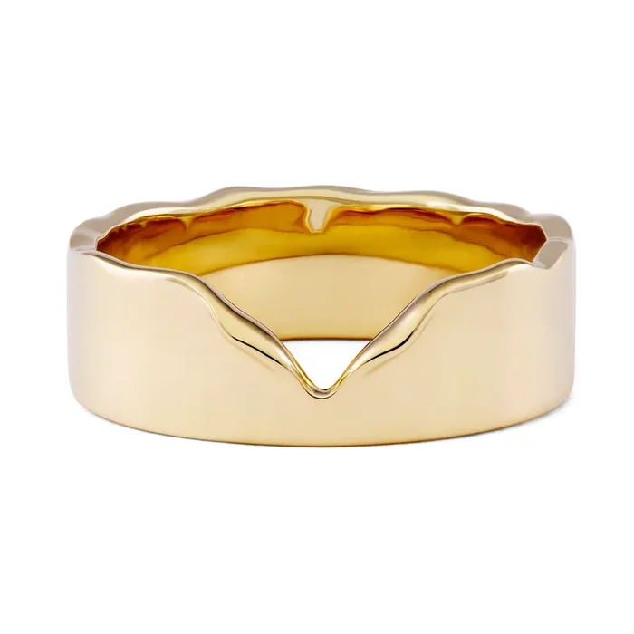 6mm Rift Wedding Band