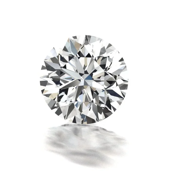 7.5mm Round (Hearts & Arrows) Moissanite