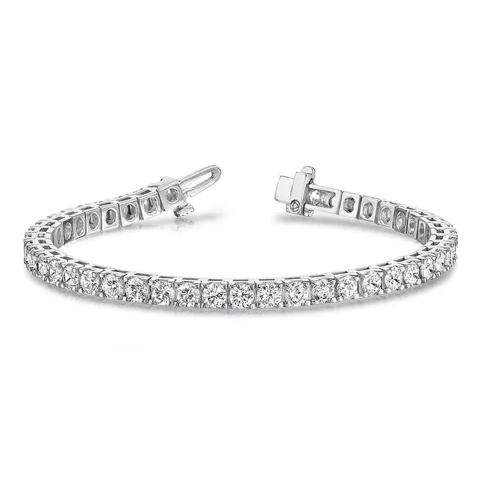 7ctw Lab Grown Diamond Tennis Bracelet