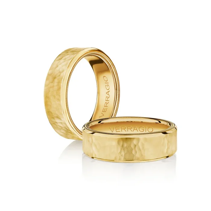 7MM Matte Milgrain Wedding Band
