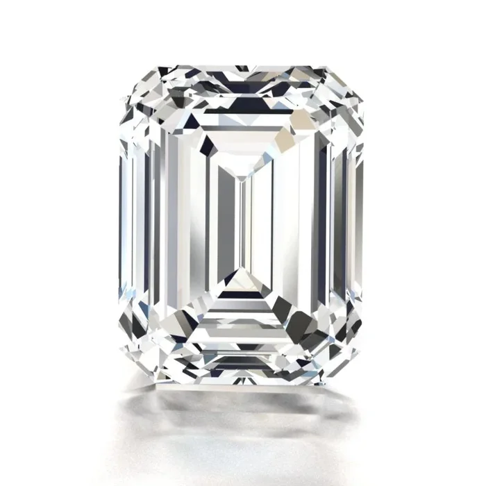 8.5x6mm Emerald (Step Cut) Moissanite