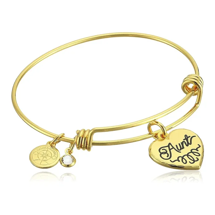 ‘Aunt’ Charm Bangle Bracelet, Halos & Glories