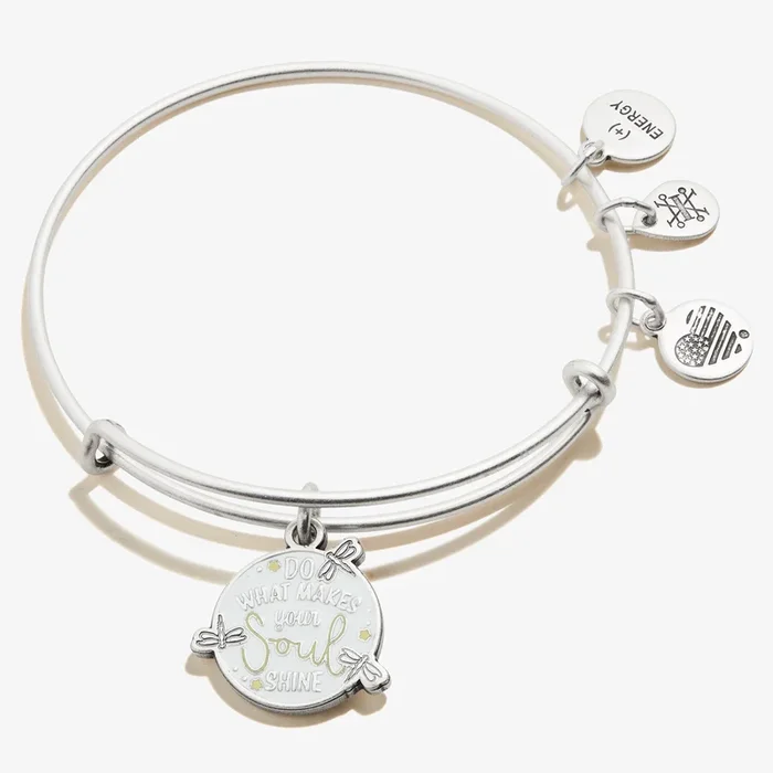 ‘Do What Makes Your Soul Shine’ Charm Bangle