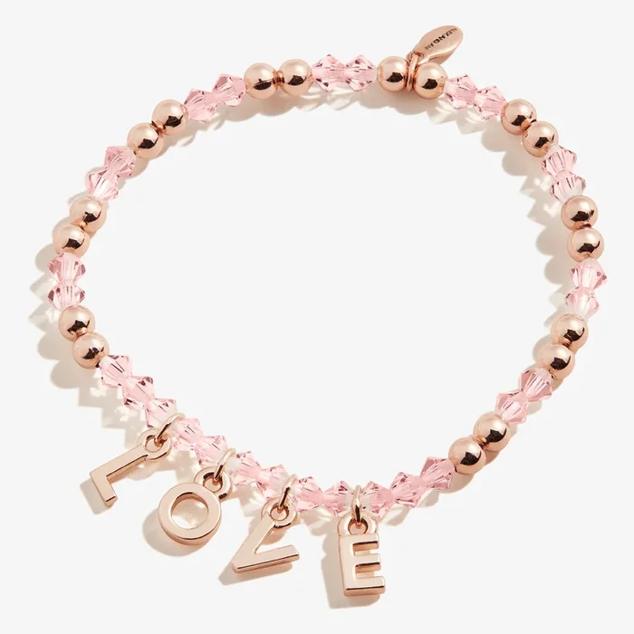 ‘Love’ Stretch Charm Bracelet