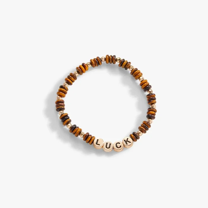 ‘Luck’ Tiger’s Eye Stretch Bracelet