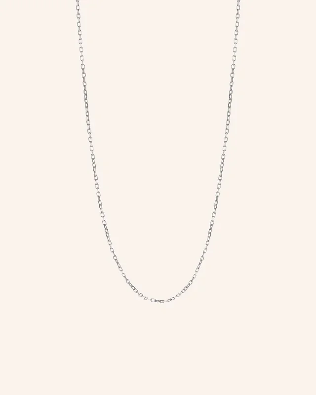 “Freddie” Delicate Diamond Cut Chain