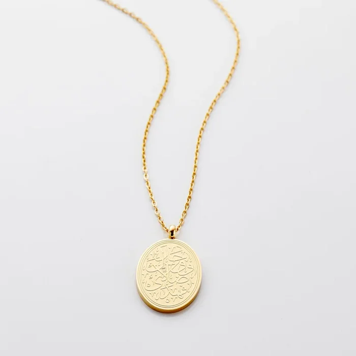 “He found you lost & guided you” Necklace