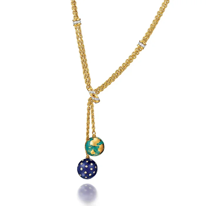 “Night & Day” Lariat Necklace
