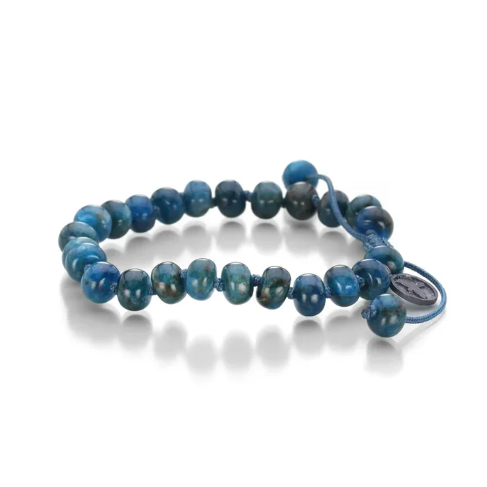 8mm Smooth Apatite Bracelet