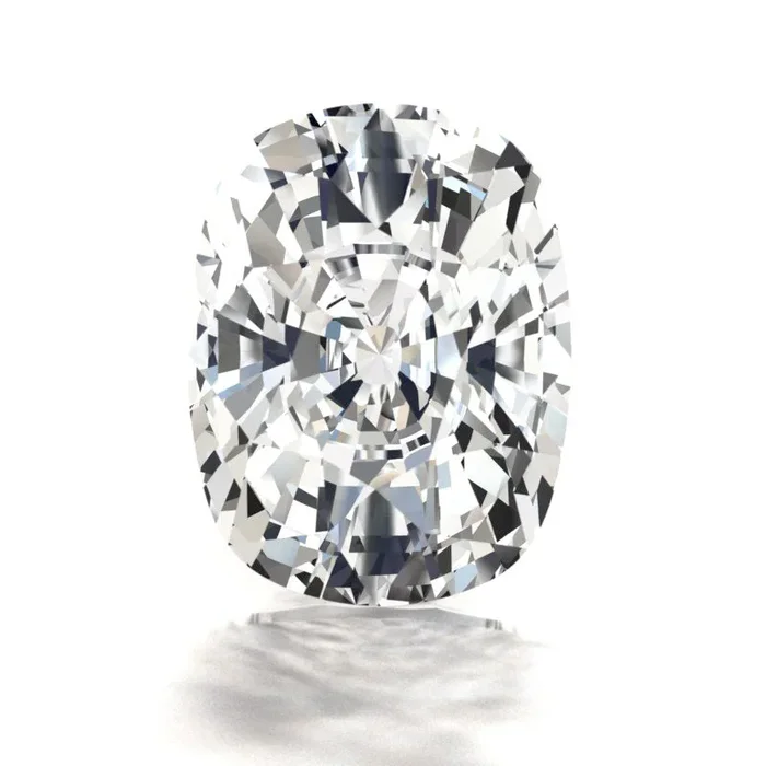 9×7.5mm Elongated Cushion (Old Mine Cushion) Moissanite