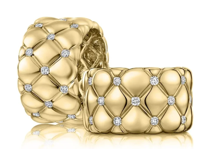 A. JAFFE Round Diamonds Anniversary/Eternity Fashion Ring in 14K Yellow Gold (.68ctw)