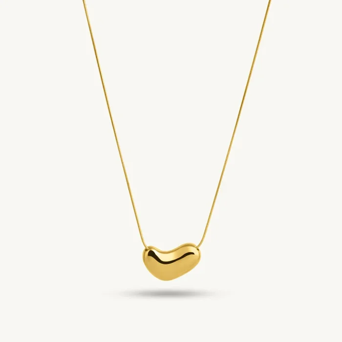 Abstract Bold Charm Necklace