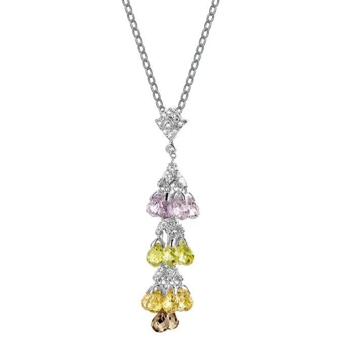 Adele Cocktail Dangle Pendentif Necklace