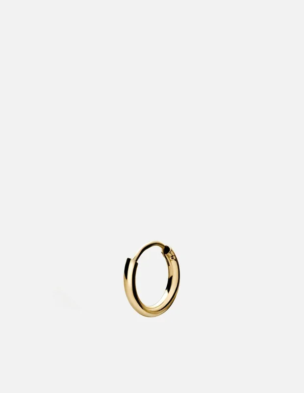 Aeri Huggie Earring, Gold Vermeil