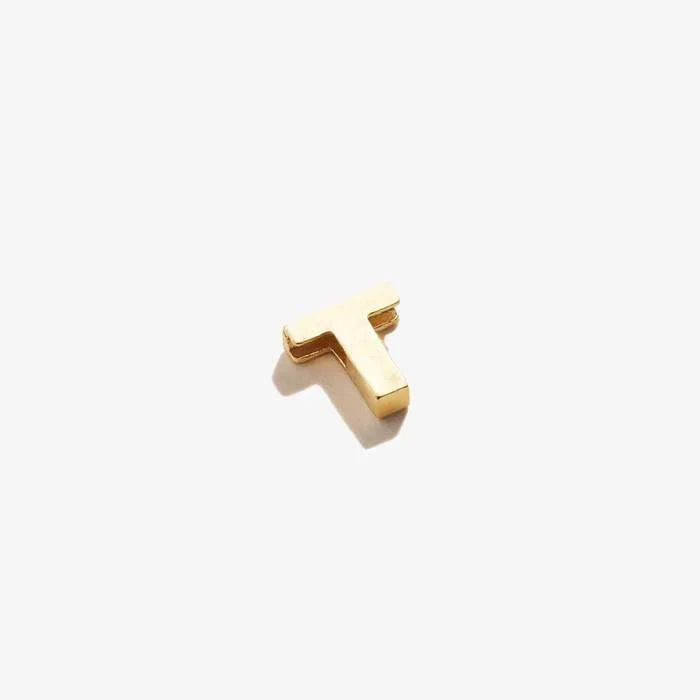 ALEX AND ANI Create Your Own – Initial T Slider Charm