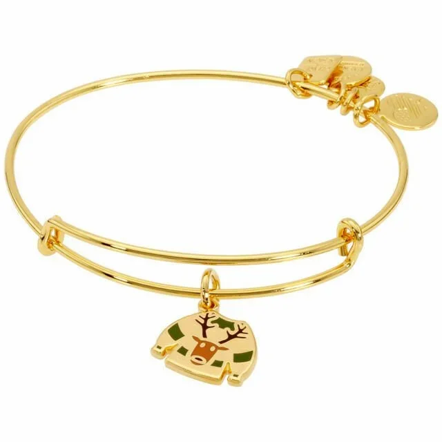 ALEX AND ANI Ugly Sweater Charm Bangle