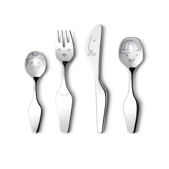Alfredo Twist Family Kid’s Flatware Set