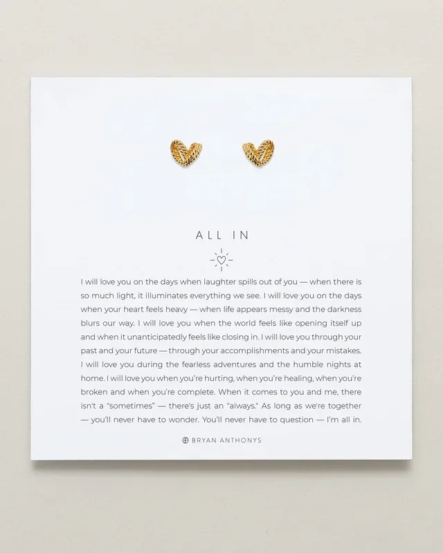 All In Stud Earrings