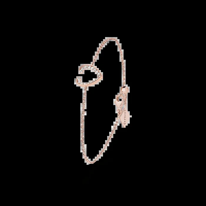 Aloria Mini Icons Diamond Bracelet | In 18ct Rose Gold