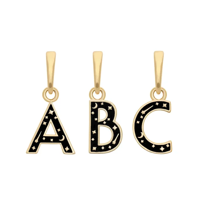 Alphabet Sky Charms