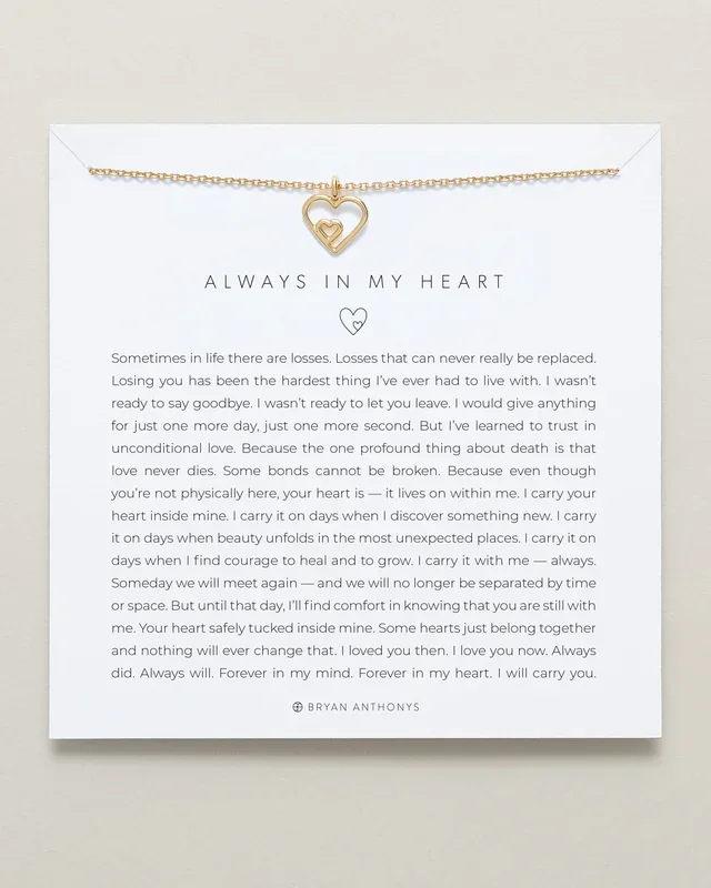 Always In My Heart Necklace