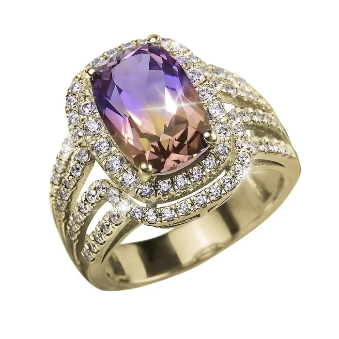 Ametrine Ring