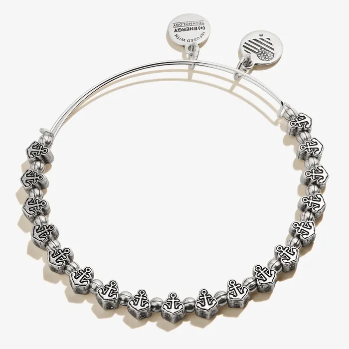 Anchor Beaded Bangle