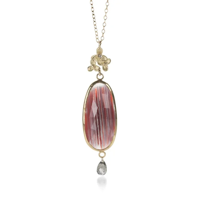 Andesine Slice Necklace